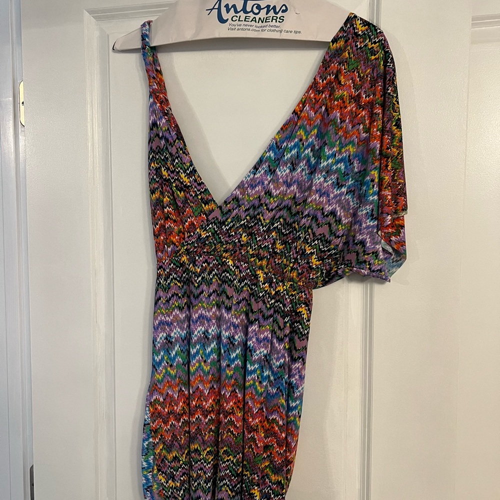 T Bags Los Angeles multicolored mini dress
